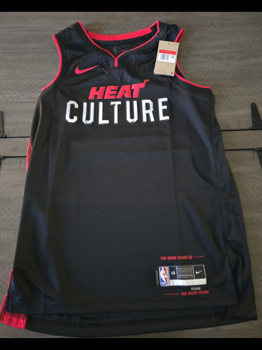 Nike NBA HEAT CULTURE Basketball Jersey